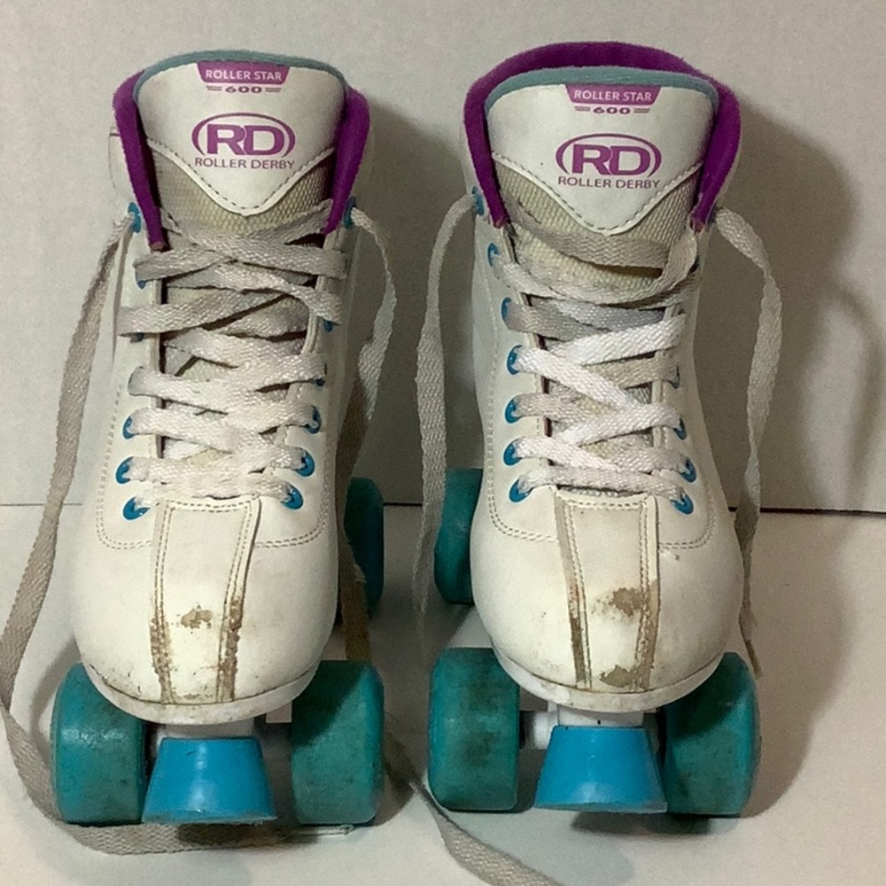 Roller Derby Skates (blue & purple)